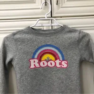 Roots Shirts Tops Roots Kids Grey Rainbow Logo Sweatshirt Poshmark